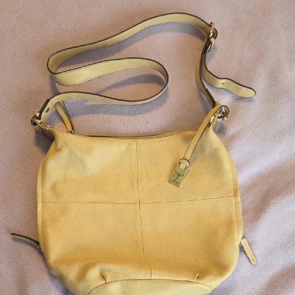 Tignanello Tan Crossbody Bag